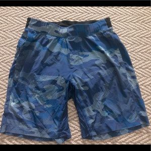 Lululemon shorts blue camo